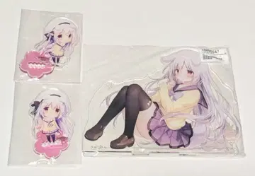 시라타마 하얀 강아지 아크릴 스탠드