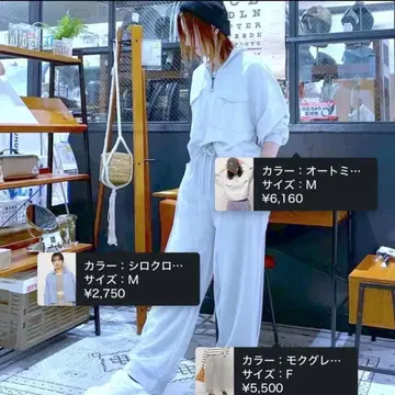 (니코앤드) 하프 ZIPBIG 포켓 풀오버