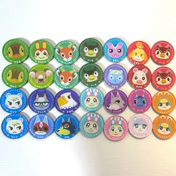 동물의 숲 마그넷 28개