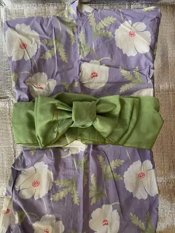 오비 유카타 세트