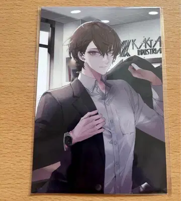 카가미 하야토 피규어 특전 엽서 수정 후