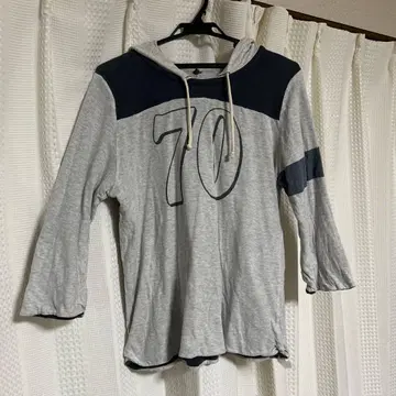 써니 아메리칸 후드 부착 후드티 70 프린트