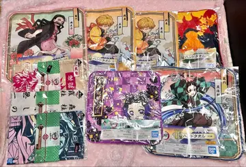 귀멸의 칼날 제일복권 타월 수건 세트