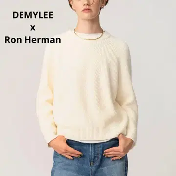 컨디션 최상 DEMYLEE 론 헤르만 별주 첼시 코튼 니트 풀오버
