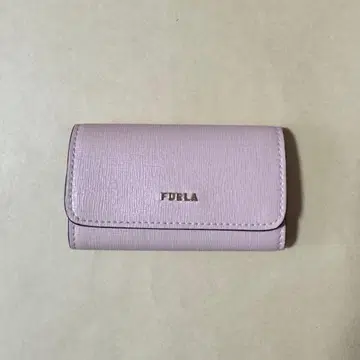 FURLA 키케이스(핑크 베이지)