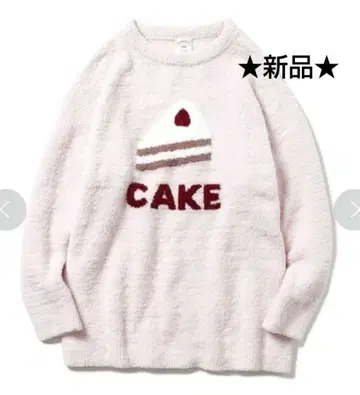 새상품 gelato pique 파우더 디저트 원 포인트 풀오버