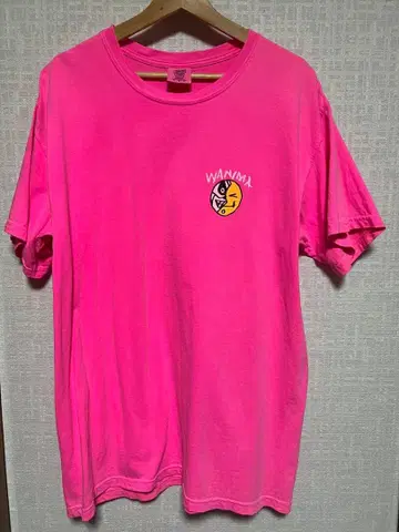 WANIMA 핑크 T셔츠 L 사이즈