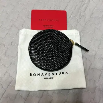 BONAVENTURA 보나벤투라 라운드 코인 케이스 [ 미사용 새상품 ]