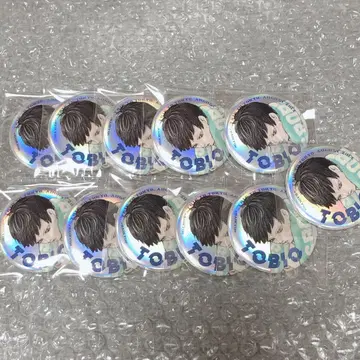 하이큐 점프 GIGA 메탈릭 캔뱃지 카게야마 토비오 도쿄 원정 2013