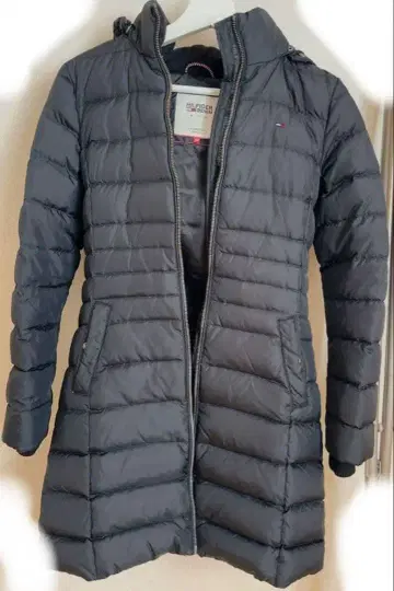 타미힐피거 다운 코트 A라인 X S사이즈