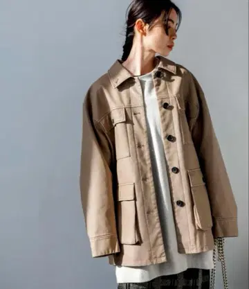 지나시스 블리치 가죽 CPO 자켓