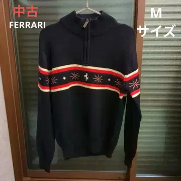 페라리 니트 스웨터 M 사이즈 희귀 레어 중고