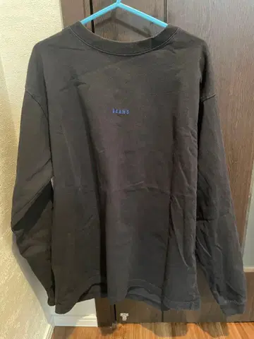 BEAMS 블랙 롱 T셔츠 (M 사이즈)