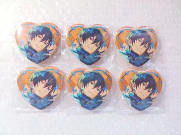 앙스타 히다카 호쿠토 라메키라 하트 캔뱃지 캔뱃지 이베코레