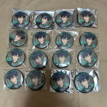 주술회전 트레이딩 매트 캔뱃지 파티 ver 후시구로 메구미