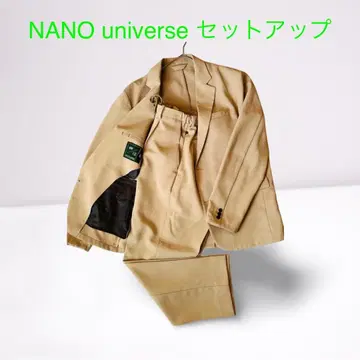NANO universe 셋업 남성용 베이지 L 상당