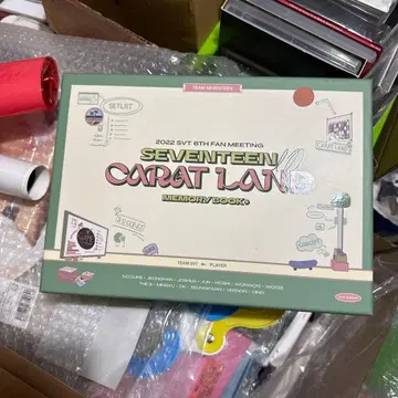 SEVENTEEN CARAT LAND 메모리북