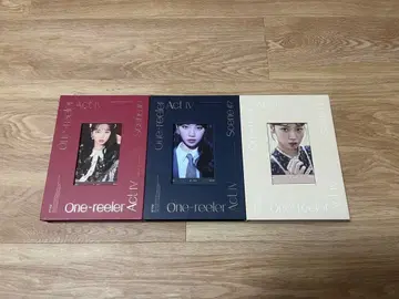 One-reeler 3장 앨범 세트 (채원) 트레이딩 카드 포함