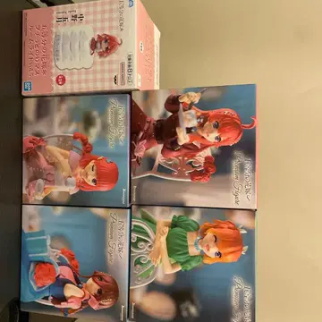 5등분의 신부 4체 세트 & 라이트 애니메이션 캐릭터