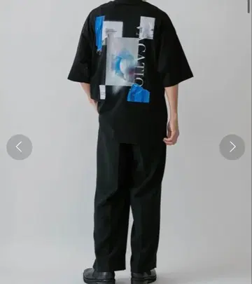 Lui's 'Tree' 프린트T셔츠 블랙