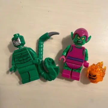 정품 LEGO 그린 고블린 스콜피온 미니 피규어