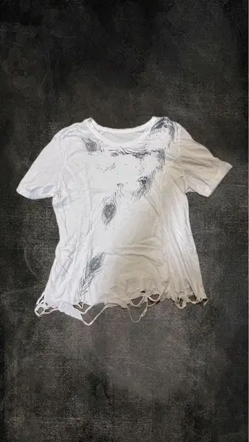 시크 스타일 t셔츠 헤이세이