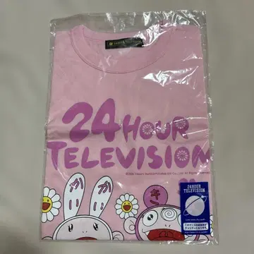 카이카이&키키 T셔츠 핑크 S사이즈 24시간 TV 31 (2008년)