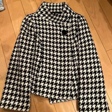 Vigny 아우터 하운드투스 체크 패턴