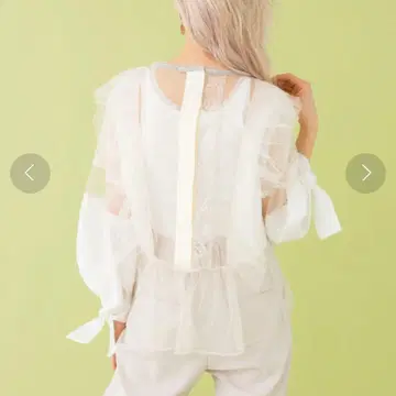 일본제 티어드 레이스 블라우스 페어리코어 발레코어 모리걸 itimi