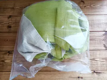 기모노 야마토 원터치 제작 오비 옐로우 그린색