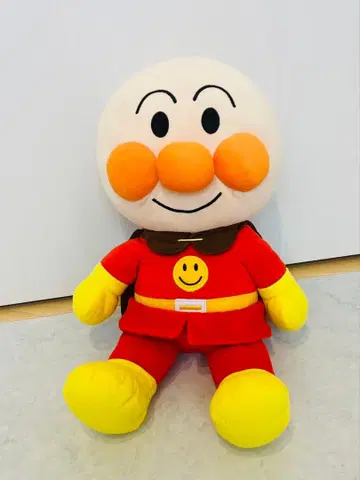 호빵맨 봉제 인형 BIG 인형 빅 그것에 가자 호빵맨 레어