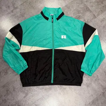 러셀 애슬레틱 나일론 자켓 XL 사이즈 짧은 기장
