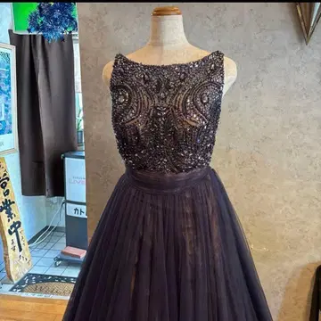 롱 드레스 연주회 파티