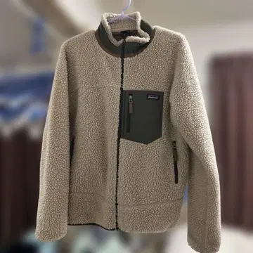 patagonia 플리스 자켓 레트로x 크림 카키