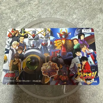 건담 W와 다그온 50도수 텔레카드 미사용