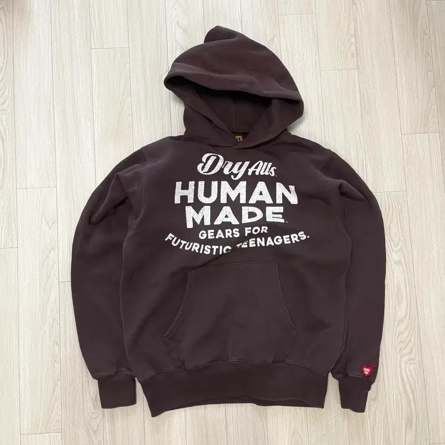 HUMAN HOPE HEAVYWEIGHT HOODIE グリーン S HUMAN HOPE HEAVYWEIGHT