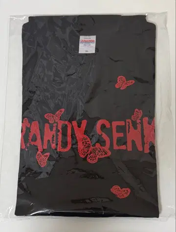 브랜디 전선 BUTTERFLY BIG 롱T 블랙