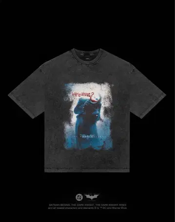 [ 완판템 ] LYFT JOKER VINTAGE 셔츠 BLACK M