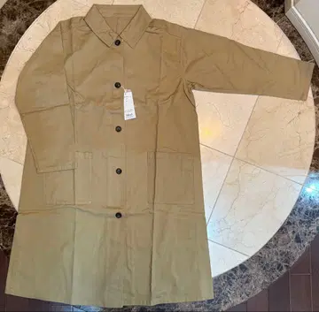 on y vua. 베이지 트렌치코트 F 사이즈 100% 코튼