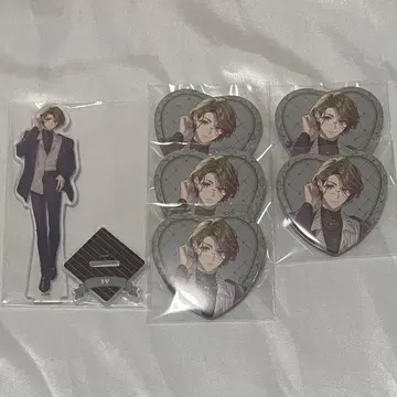 HoneyWorks 훼미리마트 아크릴 스탠드 하트 캔 IV