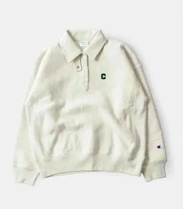 Champion 리버스 위브 하프 스냅 맨투맨 cw-a006