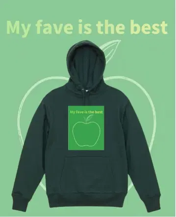 헤비 웨이트 맨투맨 풀오버 후드티 (파일 안감) 라이브 굿즈 덕질