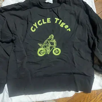 KAXELA CYCLE TIGER 맨투맨 블랙