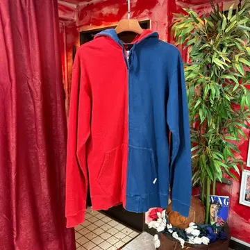 Mack Daddy red&blue zipup hoodie