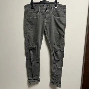 리플레이 데님 팬츠 스키니 그레이 34 남성용