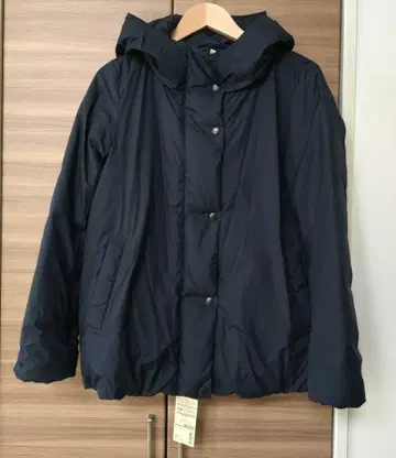 무인양품 호주 다운 물을 튕기는 후드 블루종