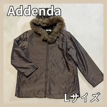 [ 아우터 ] 후드 부착 나일론 자켓 퍼 부착 숏코트 겨울 아데타