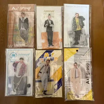 쿠사마 리차드 케이타 아크릴 스탠드 6종 + 공식 사진 7매