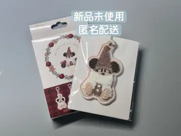 도쿄 디즈니 리조트 크리스마스 리루린린 키체인 브라운