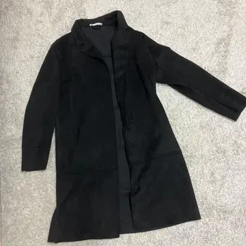 ZARA FAUX SUEDE COAT 체스터 코트 스웨이드풍